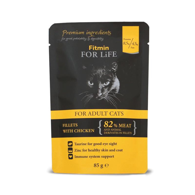 Fitmin For Life Cat adult kapsika chicken 85 g