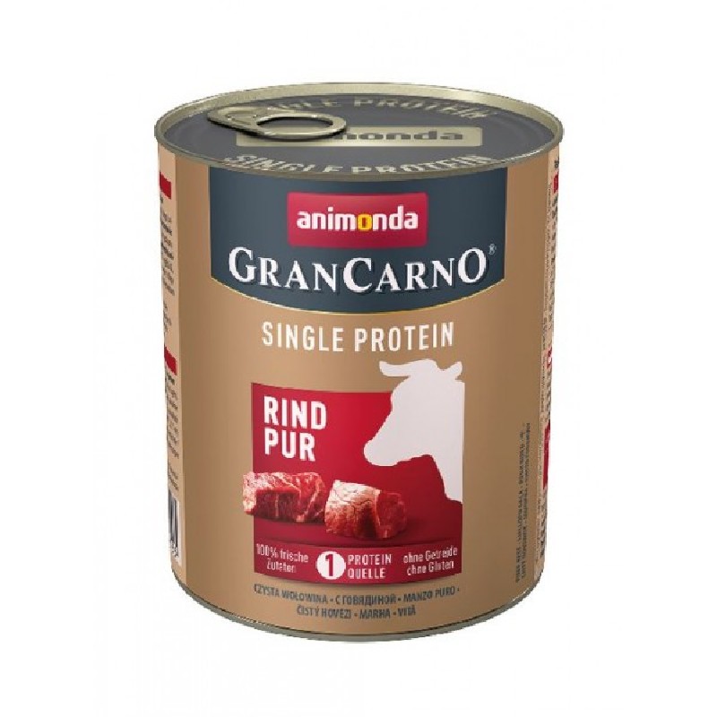 Animonda Grancarno Single protein konzerva pre psov hovdzie 800 g