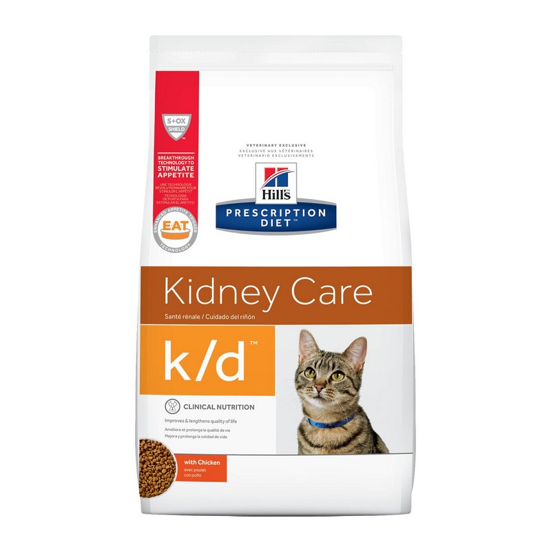 Hill's Diet k/d Kidney Care Chicken granule pre maky 1,5 kg