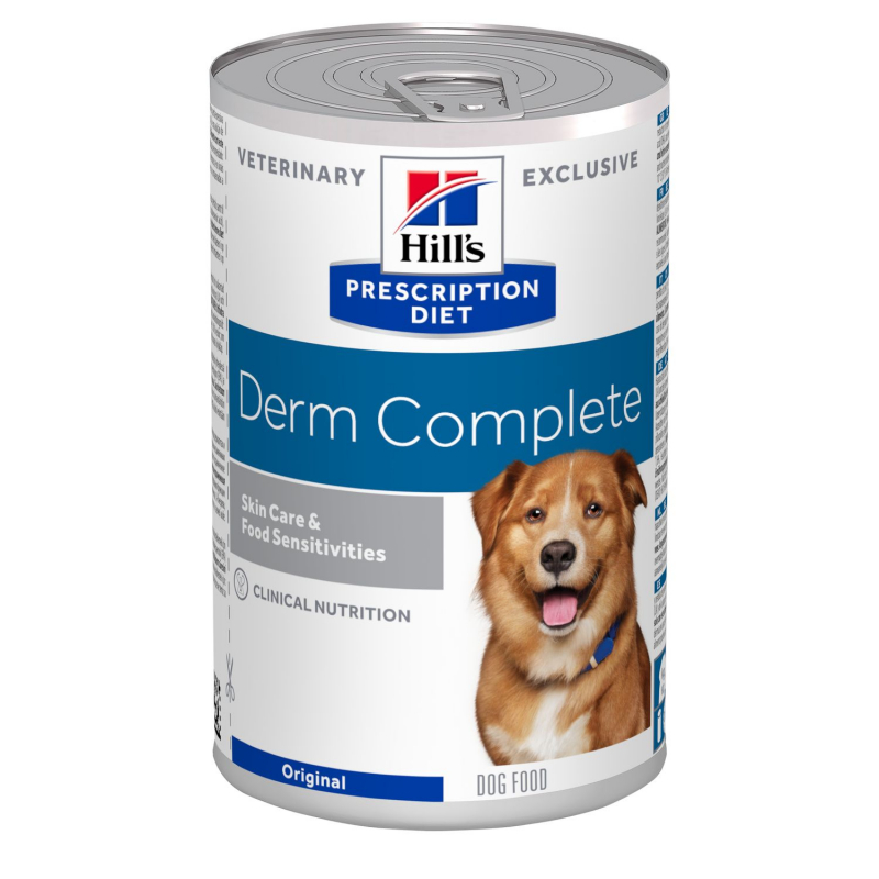 Hill 's Diet Derm Complete konzerva pre psy 370 g
