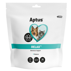 Aptus relax uvacie tablety pre psov a maky proti stresu