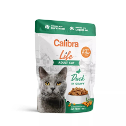 Calibra cat life adult duck in gravy kapsi�ka 85g