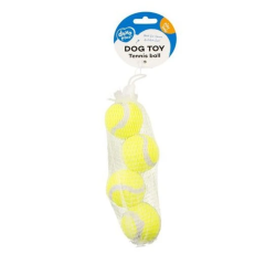 DUVO+ �lt� tenisov� lopty- priemer 4cm / 4ks