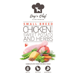 Dogs Chef Chicken with Sweet potato and Herbs SMALL BREED 6 kg