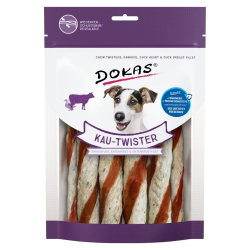 Dokas Tyčinky s kačacími srdiečkami a mäsom 200g Dokas Tyčinky s kačacími srdiečkami a mäsom 200g