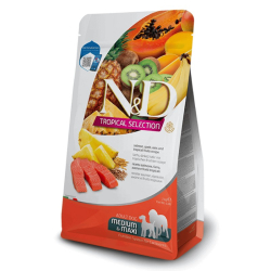 Farmina N&D dog Tropical selection (AG) adult medium&maxi salmon 2 kg