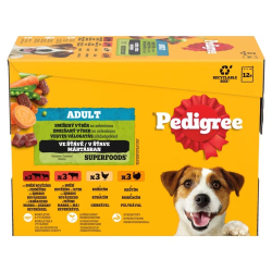 Mars PEDIGREE kapsi�ka dog ADULT zmie�an� v�ber so zeleninou v ��ave 12x100g