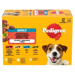 Mars PEDIGREE kapsi�ka dog ADULT zmie�an� v�ber v �el� 12x100g
