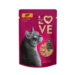 My Love kapsi�ka pre ma�ky s pe�e�ou v jemnej om��ke 85 g