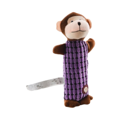 Ply�ov� opica Long, 28 cm, dlh� ply�ov� p�skacia hra�ka pre psov