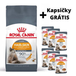 Royal Canin Hair & Skin 33 - 2 kg + kapsiky GRTIS