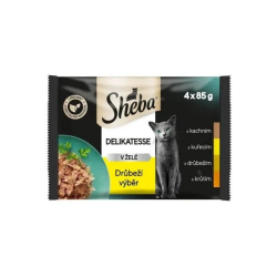 Sheba kaps. Deliction hydinove menu v �el� 4x85g