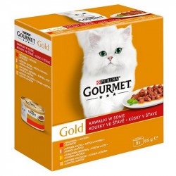 Gourmet gold box ksky v ave msov konzervy pre maky 8 x 85 g