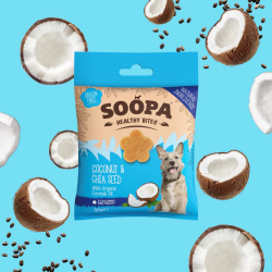Soopa Healthy Bites s kokosem a chia sem�nky 50 g