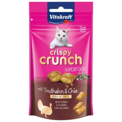 Vitakraft Cat Crispy Crunch morka/chia 60g