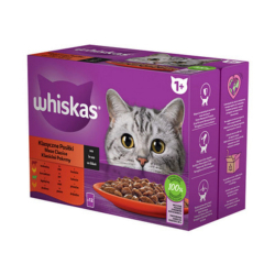 WHISKAS Kapsi�ka Klasick� v�ber v ��ave 12x85g