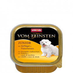 VOM FEINSTEN Junior hydina s mor�ac�mi srdie�kami 150 g