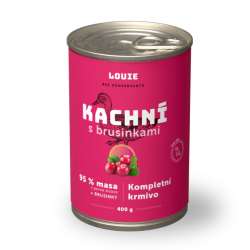 Konzerva LOUIE ka�acie s brusnicami 400g