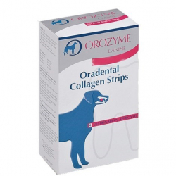 Orozyme oradental S dentlne uvacie pltky s kolagnom pre psov 224 g