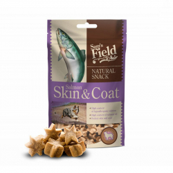 Sams Field natural snack skin & coat pochky pre psov 200g