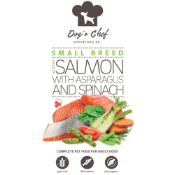 Dogs Chef Wild Salmon fillets with Vegetables SMALL BREED ACTIVE DOGS 2kg