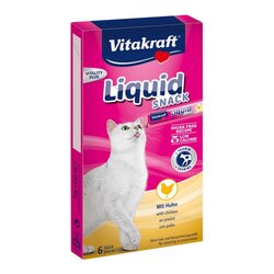 Vitakraft - Liquid Snack s kuracm msom taurnom - 6 x 15 g