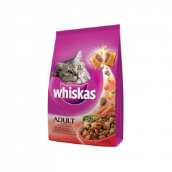 Whiskas cat adult granule pre dospel maky s hovdzm msom 300 g