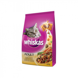 Whiskas cat adult granule pre dospel maky s kuracm msom 300 g