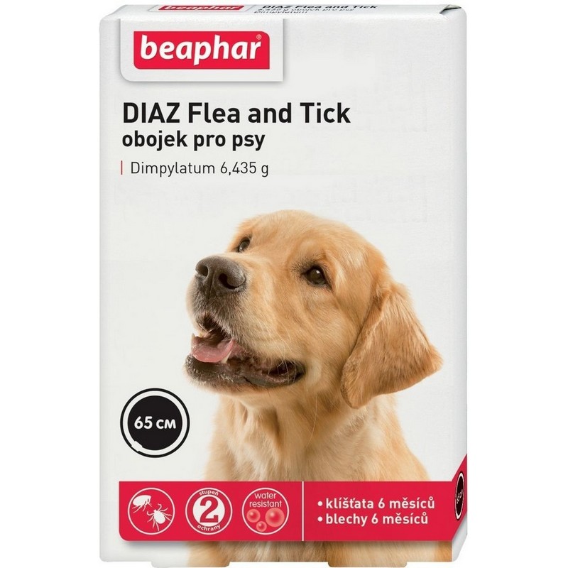 Beaphar DIAZ antiparazitn obojok pre psov   65 cm
