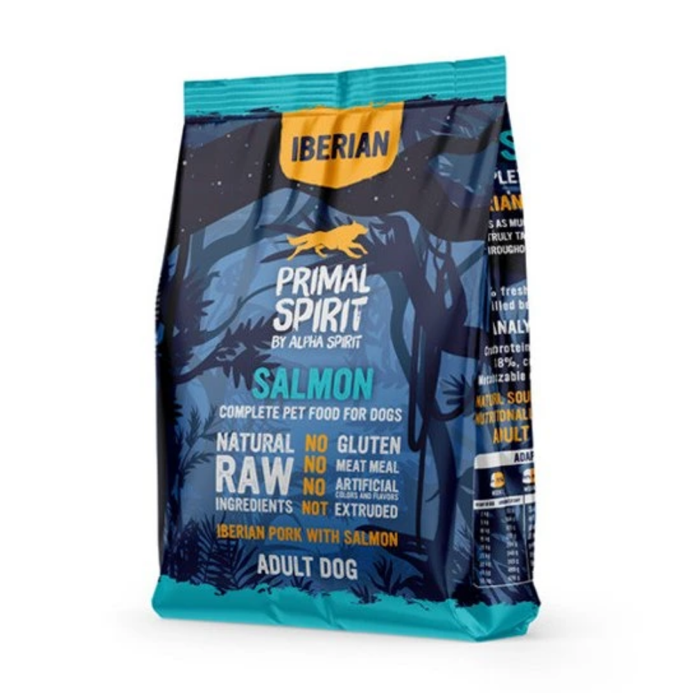 Primal Spirit Dog 70% Iberian Pork with Salmon 1kg