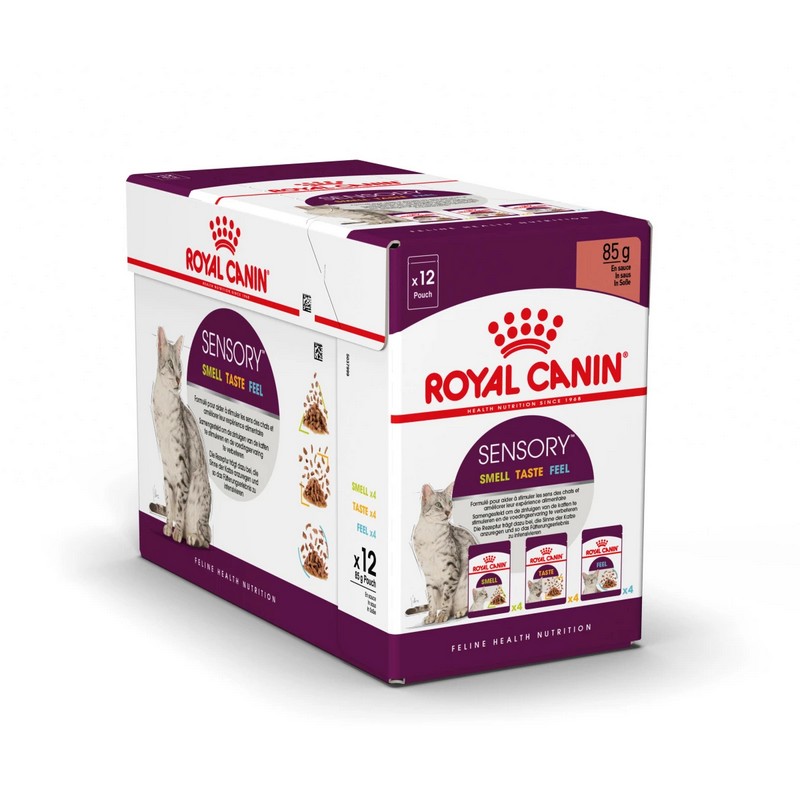 Royal Canin FHN sensory PACK gravy 3x4x85g kapsiky pre maky