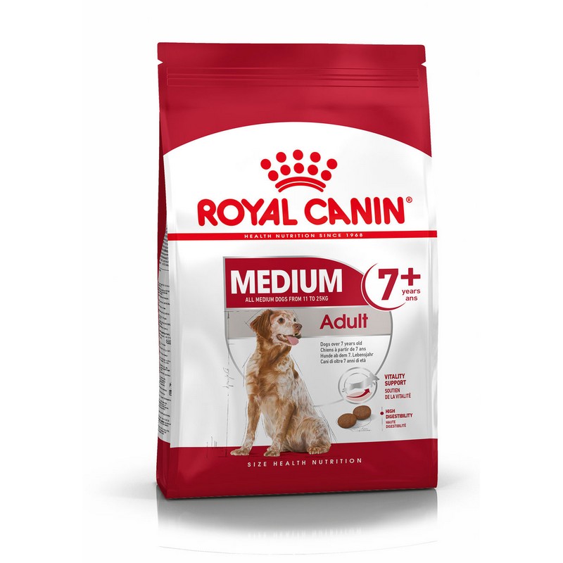 Royal Canin Medium Adult granule pre psov starch ako 7 rokov 15 kg