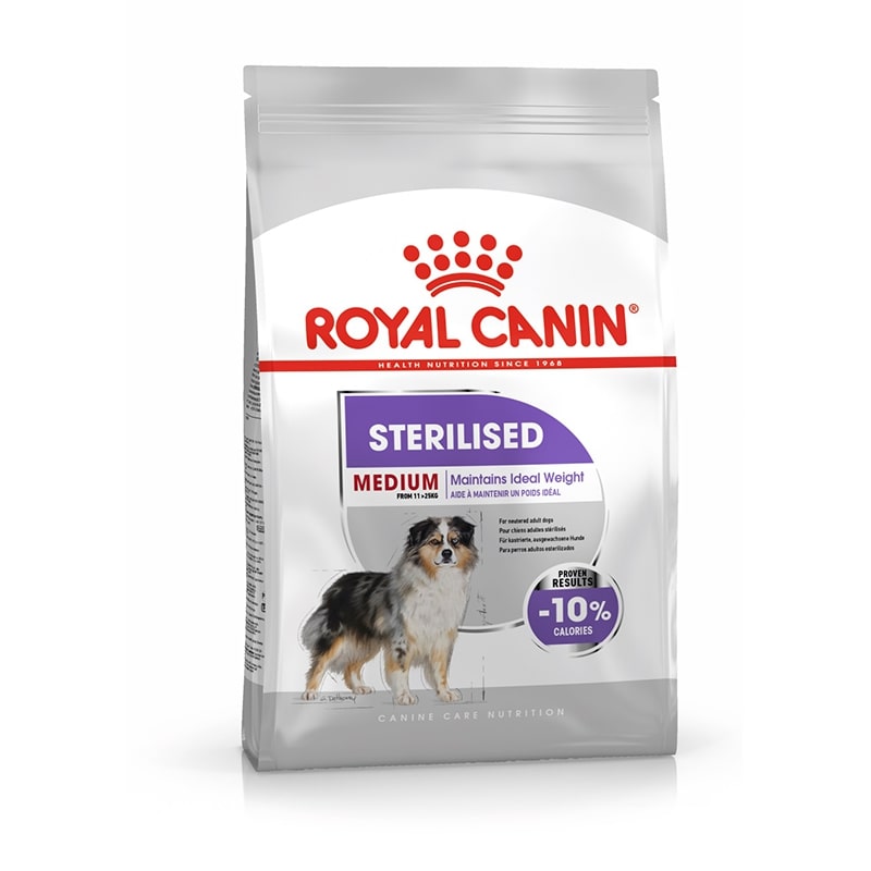 Royal Canin Adult Medium Sterilised granule pre dospelch psov 3 kg