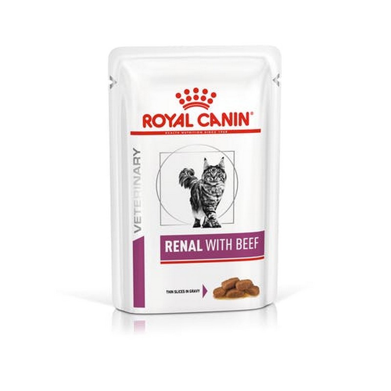 Royal Canin VHN cat renal beef kapsika pre maky 12 x 85 g