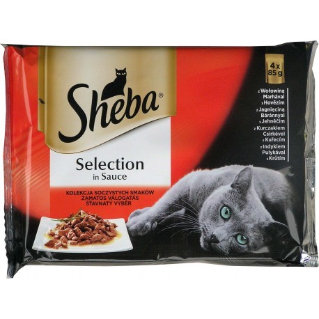 Sheba Selection msov menu 4x85g